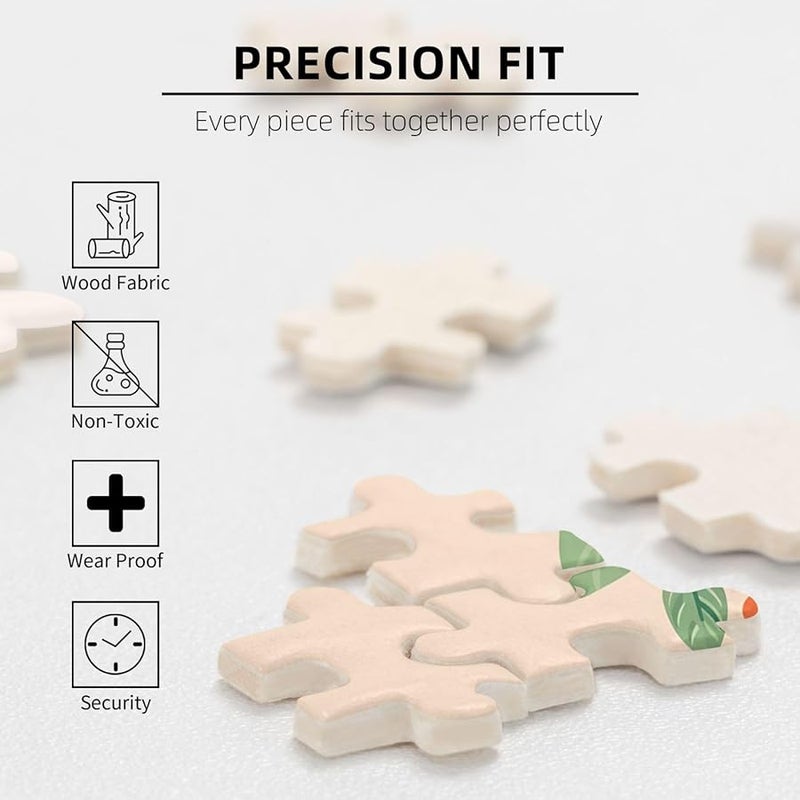 لغز بازل من 1000 قطعة للكبار من فيايا كارتون - نبات أخضر صغير لتزيين المنزل - Image 4